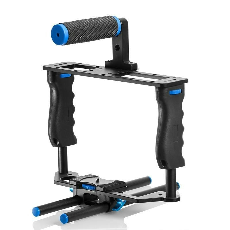 三重☆大人氣☆ 大型 RIG CAGE 多功能單眼錄影套件 兔籠 CAGE 機籠 穩定器-細節圖2