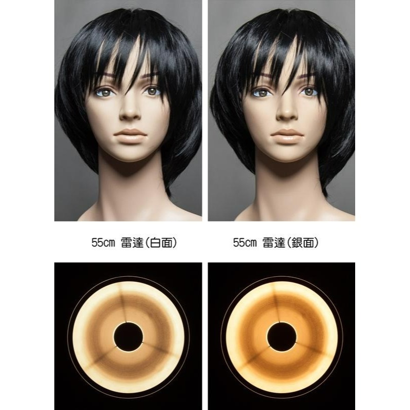 三重☆大人氣☆ 可換卡盤設計 55cm 白面 雷達罩 美膚罩 附:專用蜂巢、柔光布罩-細節圖5