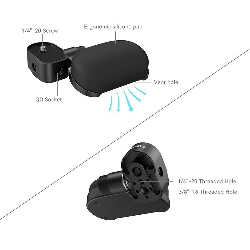 三重☆大人氣☆ SmallRig 4248 減壓 腕托 腕墊 RS2 RS3 RS4 pro-細節圖5