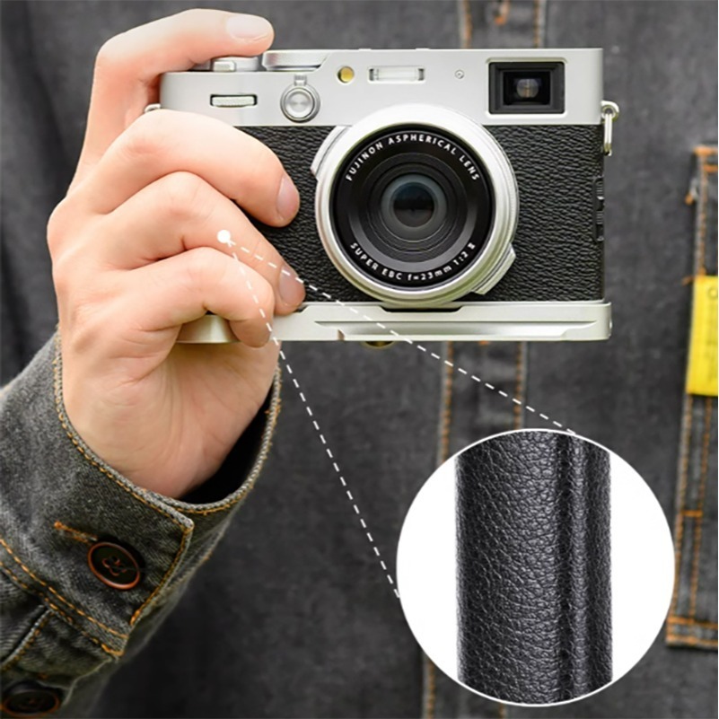 三重☆大人氣☆ JJC HG-X100VI L型支架 相機把手 for 富士 X100VI X100V X100F-細節圖3