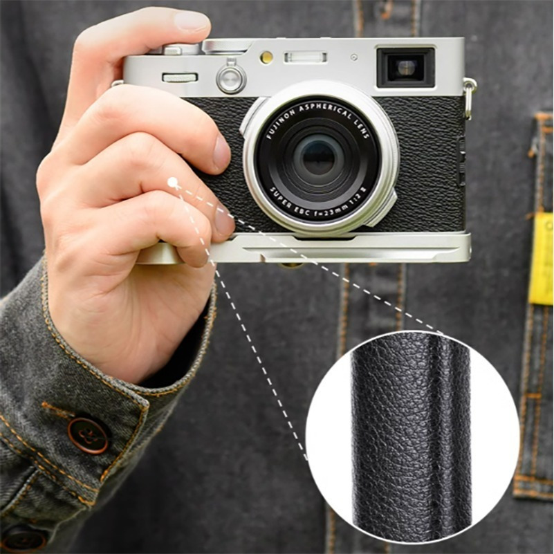 三重☆大人氣☆ JJC HG-X100VI L型支架 相機把手 for 富士 X100VI X100V X100F-細節圖3