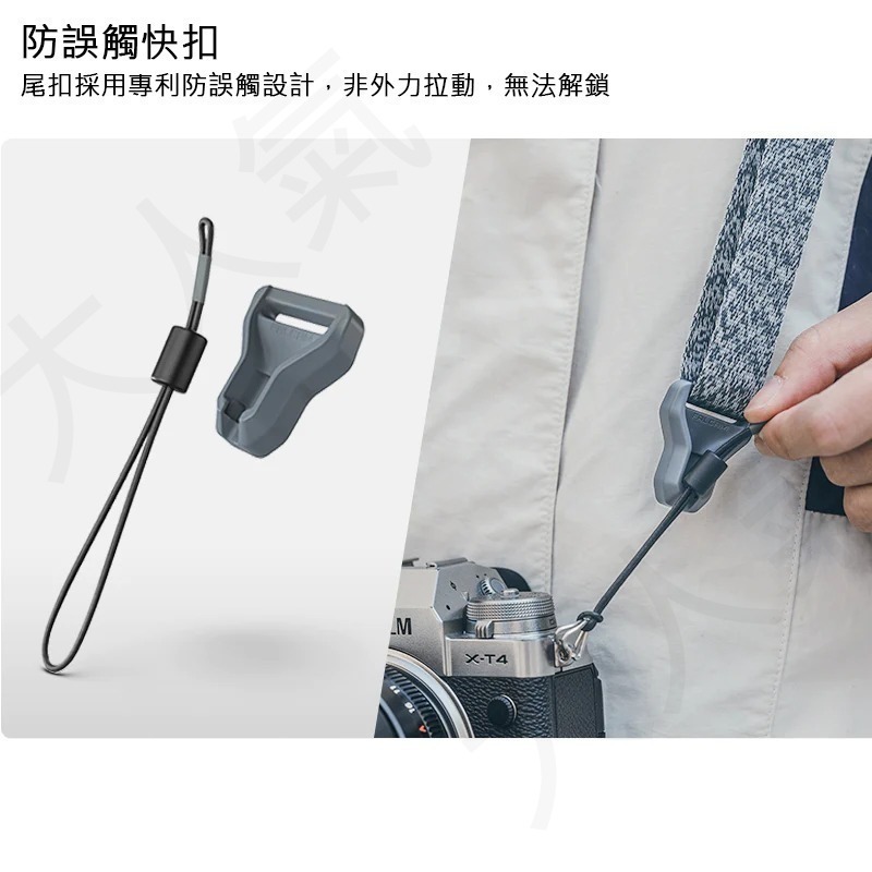 三重☆大人氣☆ Ulanzi 小隼 Falcam Maglink Lite 快裝磁吸 肩帶 相機背帶-細節圖3