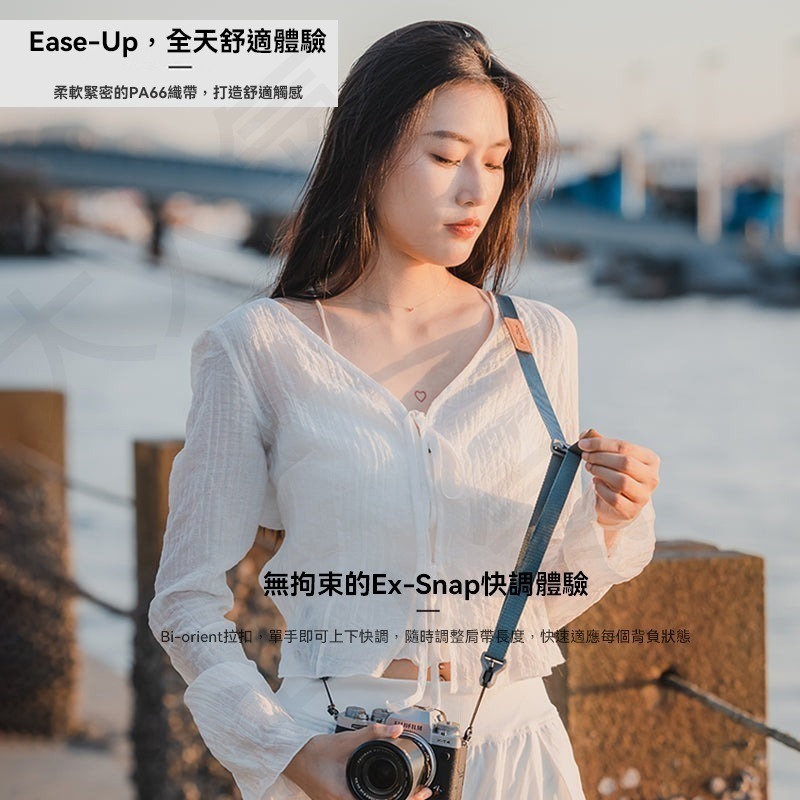 三重☆大人氣☆ Ulanzi 小隼 Falcam Maglink Lite 快裝磁吸 肩帶 相機背帶-細節圖5