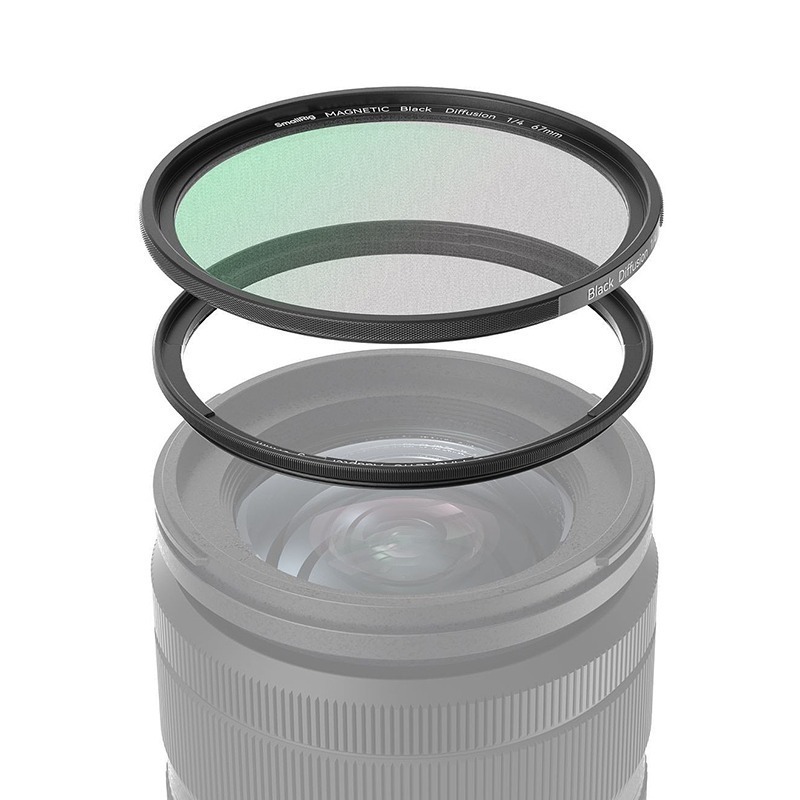 三重☆大人氣☆ SmallRig 4583 67mm 磁吸式 1/4 黑柔焦 濾鏡-細節圖4