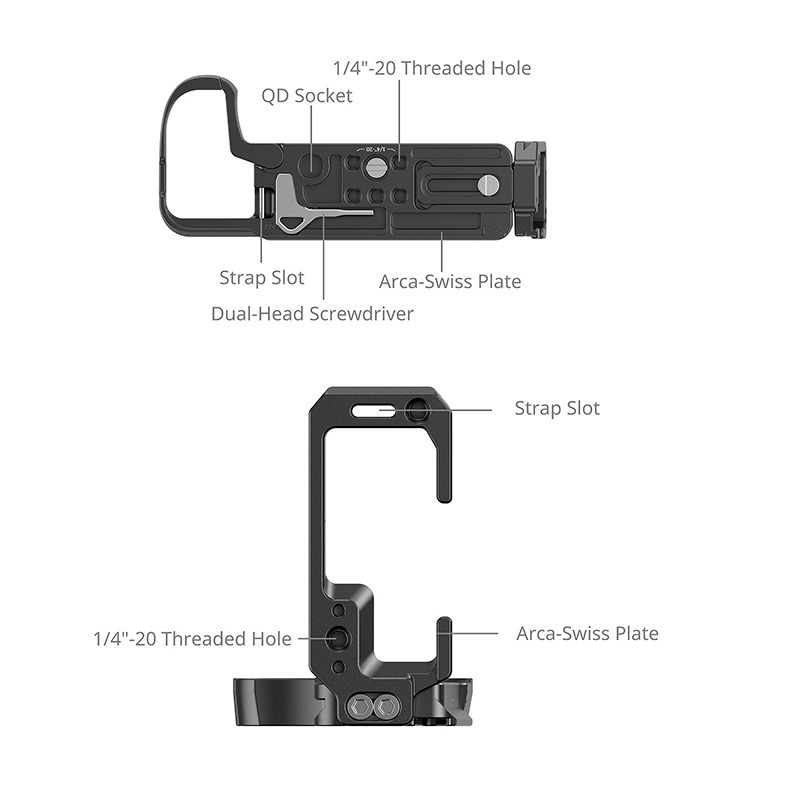 三重☆大人氣☆ SmallRig 4523 L型支架 豎拍板 for 適用於 Nikon Z6III Z63-細節圖3