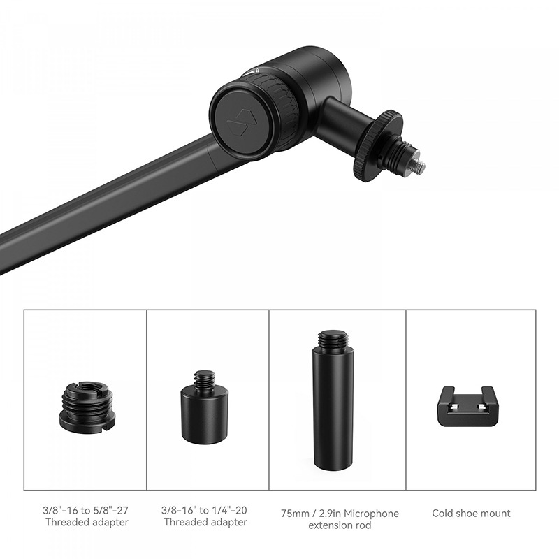 三重☆大人氣☆ Smallrig 4303 通用 麥克風臂 麥克風 桌面支架-細節圖6