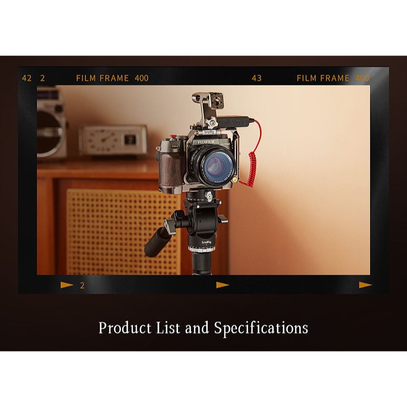 三重☆大人氣☆ SmallRig 4714 專用 復古 提籠 兔籠 for FUJIFILM X-T50-細節圖9