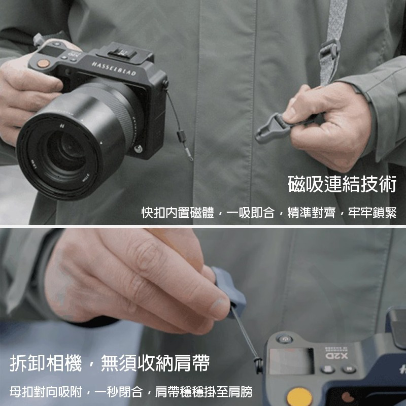 三重☆大人氣☆ Ulanzi 小隼 Falcam Maglink Pro 專業版 快裝磁吸 肩帶 相機背帶-細節圖3