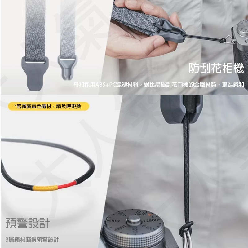 三重☆大人氣☆ Ulanzi 小隼 Falcam Maglink Pro 專業版 快裝磁吸 肩帶 相機背帶-細節圖5