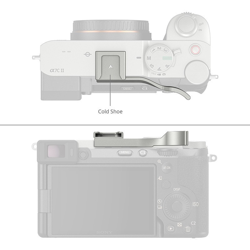 ☆大人氣☆ SmallRig 4818 銀 / 4820 黑 拇指手柄 指柄 拇指扣 A7C II A7CR A7C-細節圖4