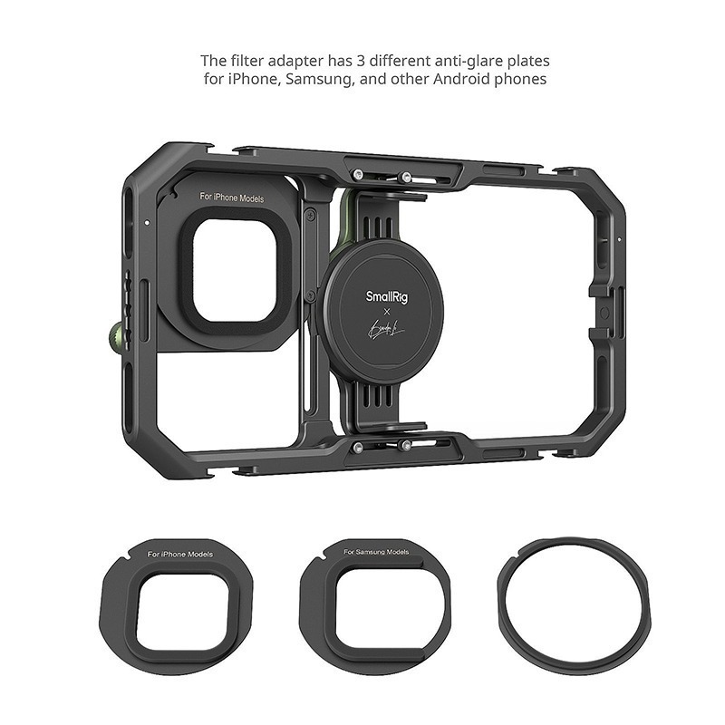 三重☆大人氣☆ SmallRig 4596 x Brandon Li 聯合設計款 一體化 手機 視訊 套件-細節圖2