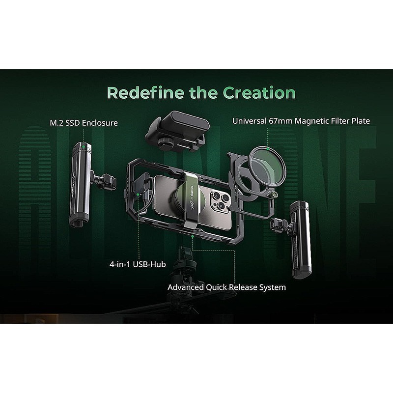 三重☆大人氣☆ SmallRig 4596 x Brandon Li 聯合設計款 一體化 手機 視訊 套件-細節圖8