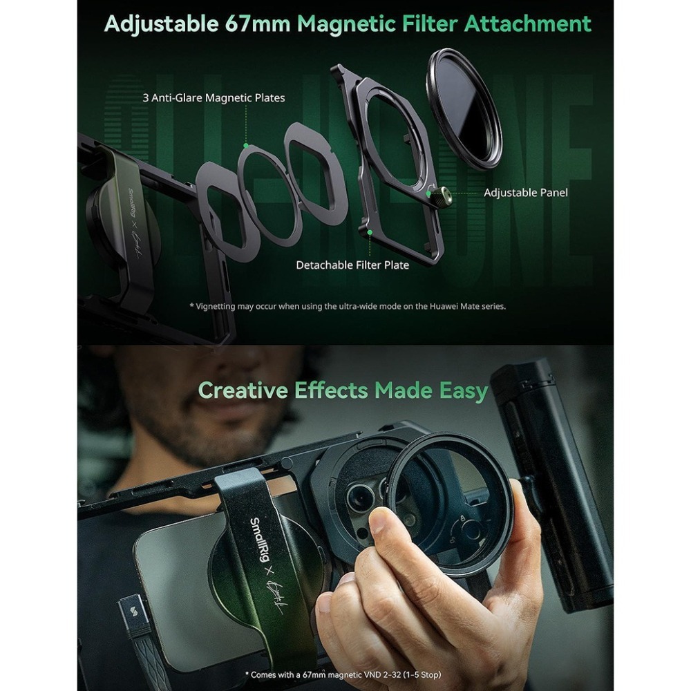 三重☆大人氣☆ SmallRig 4596 x Brandon Li 聯合設計款 一體化 手機 視訊 套件-細節圖11