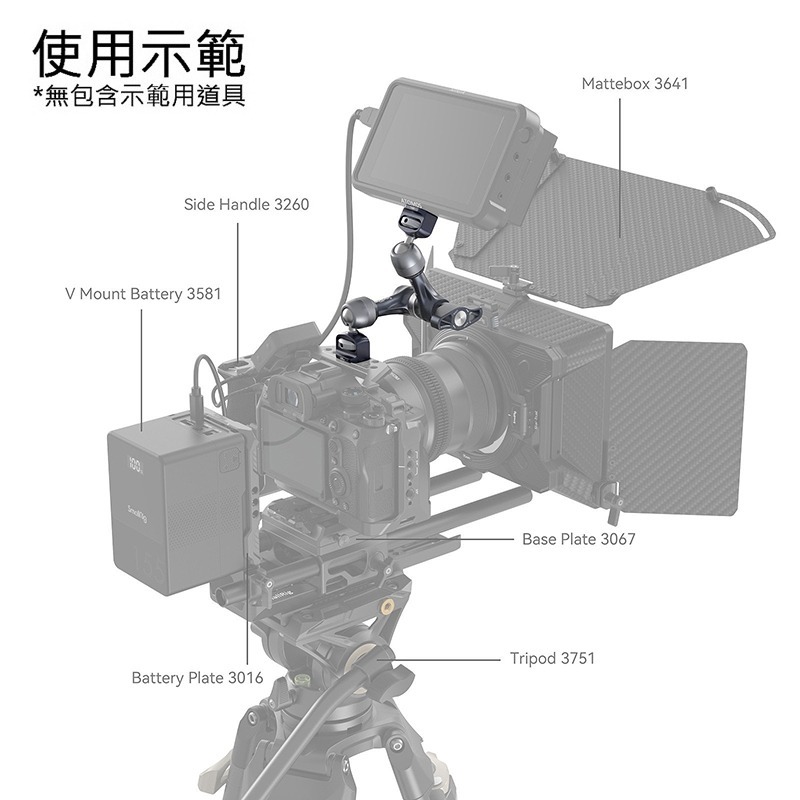 三重☆大人氣☆ SmallRig 4899 七吋 Rosette 花環臂 魔術手 怪手-細節圖6