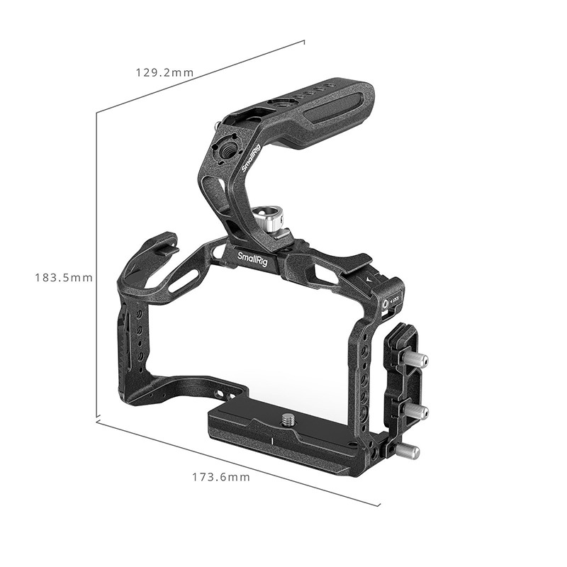 三重☆大人氣☆ SmallRig 4976 黑曼巴 提籠 套組 for Canon R5 II-細節圖3