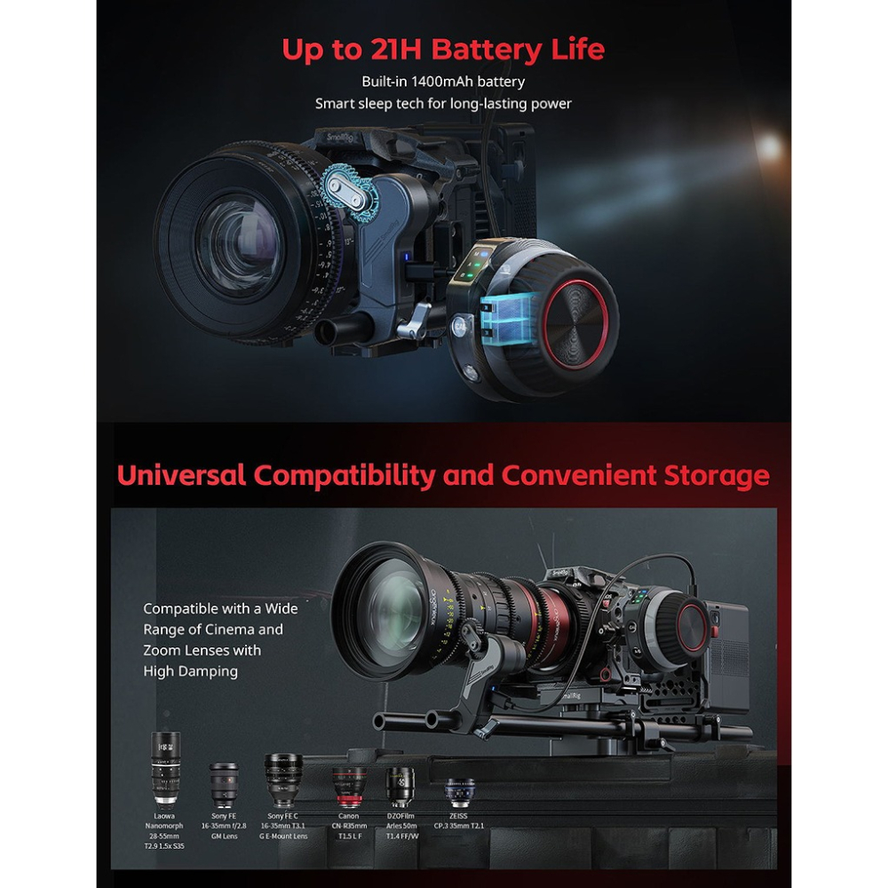 三重☆大人氣☆ SmallRig 4296 無線 跟焦 套件（Lite版）-細節圖8