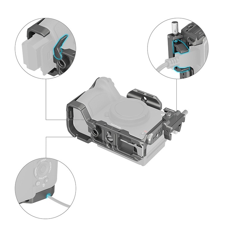 三重☆大人氣☆ SmallRig 4770 HawkLock 提籠 for Sony FX3 FX30-細節圖5