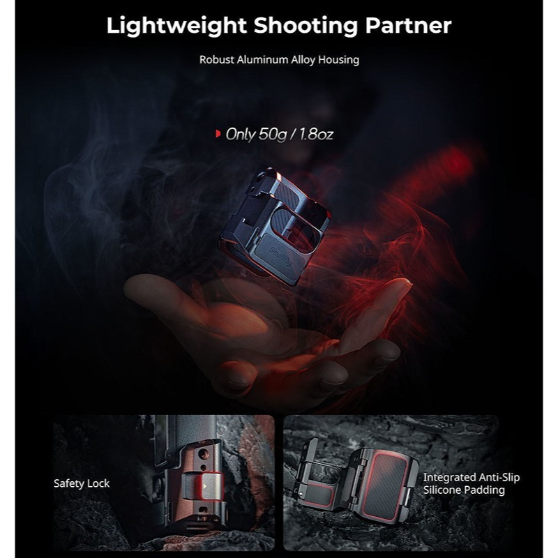 三重☆大人氣☆ SmallRig 5072 提籠 for DJI Osmo Pocket 3-細節圖8