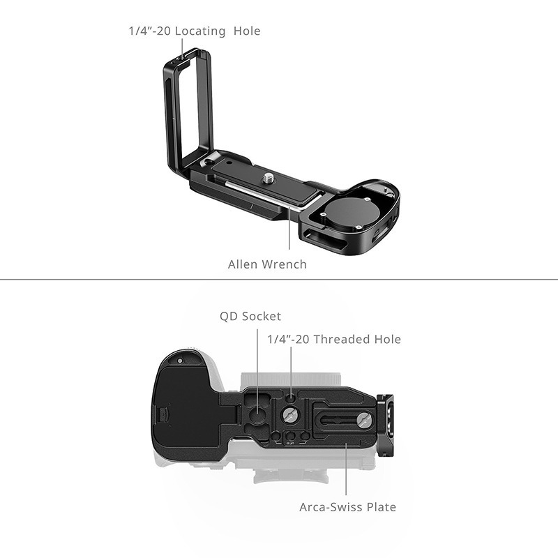 三重☆大人氣☆ SmallRig 5188 相容 AirTag L型支架 for Sony A1II A9III-細節圖4