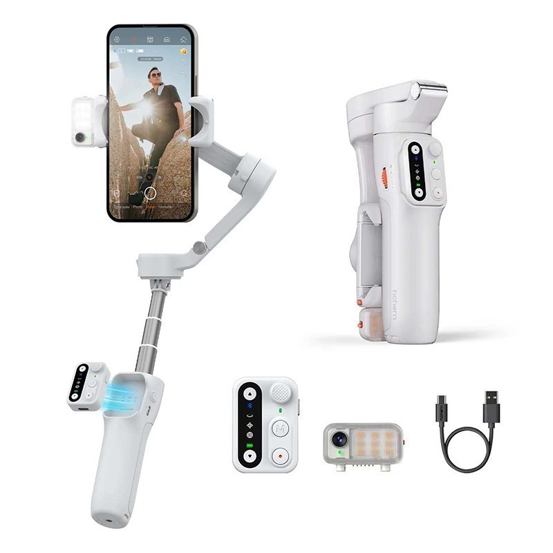 三重☆大人氣☆開年公司貨 Hohem 浩瀚 iSteady V3 三軸折疊 手機 穩定器-細節圖8