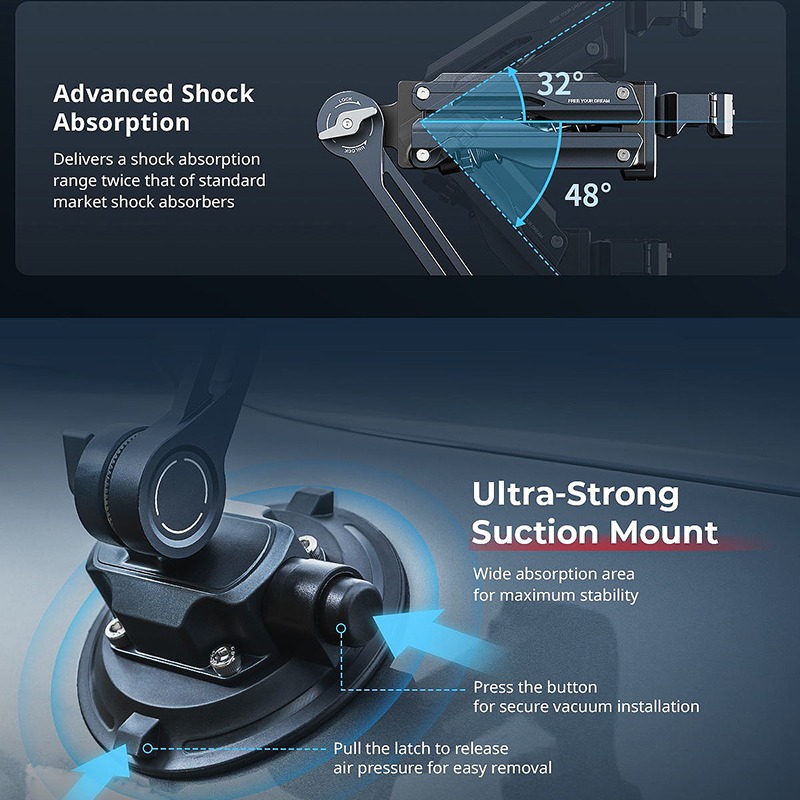 三重☆大人氣☆ SmallRig 5123 運動相機用 迷你 避震臂-細節圖7