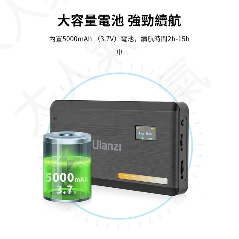 三重☆大人氣☆ Ulanzi VIJIM VL200 柔和 雙色溫 LED 補光燈-細節圖4