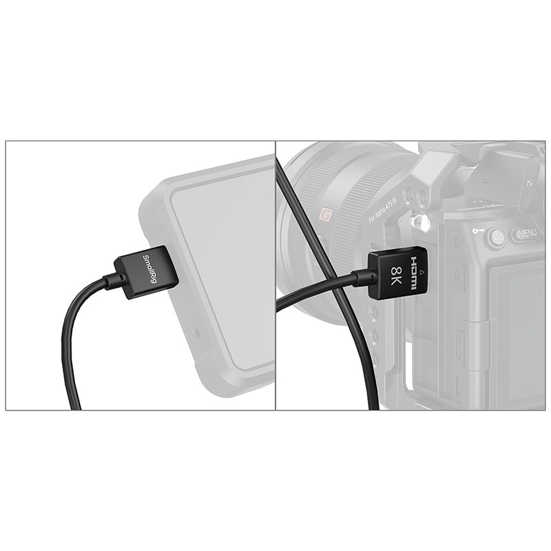 三重☆大人氣☆ SmallRig 5086 8K HDMI線 A對A 100cm-細節圖3