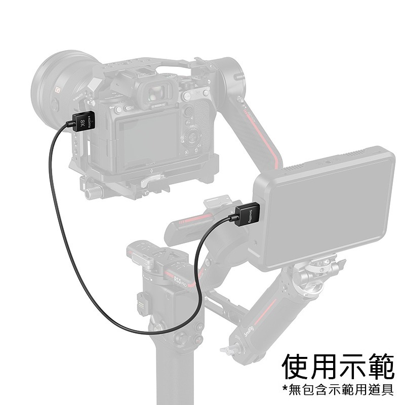 三重☆大人氣☆ SmallRig 5086 8K HDMI線 A對A 100cm-細節圖5
