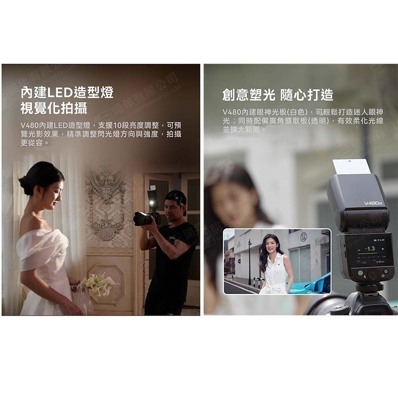 三重☆大人氣☆開年公司貨 Godox 神牛 V480 高速回電版 TTL 閃光燈-細節圖7