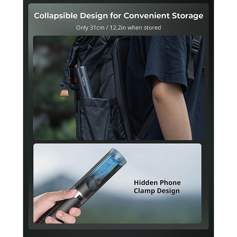 三重☆大人氣☆ SmallRig 5291 ST30 Lite 一鍵快開 自拍棒 三腳架-細節圖8