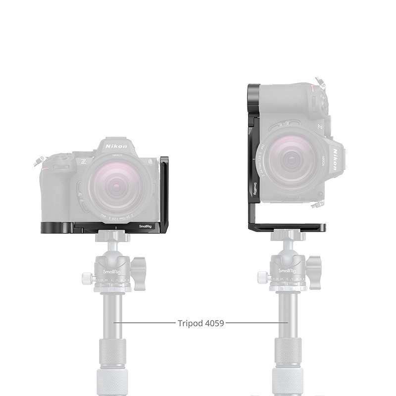 三重☆大人氣☆ SmallRig 5256 L型支架 for Nikon Z5II Z6 II Z7-細節圖6