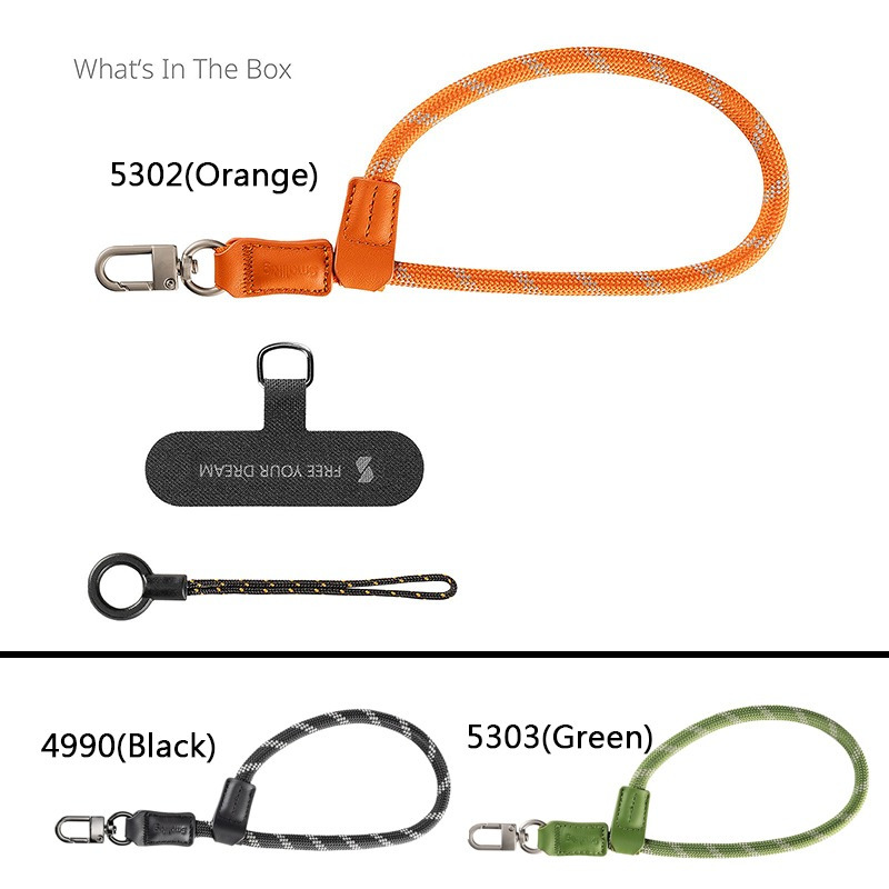三重☆大人氣☆ SmallRig FilMov 手機 手腕帶 4990 黑 5302 橘 5303 綠 手繩-細節圖8