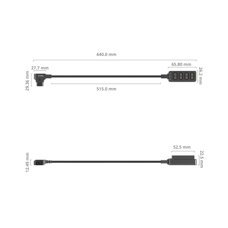 三重☆大人氣☆ SmallRig 4831 D-Tap 一分四 電源線-細節圖3