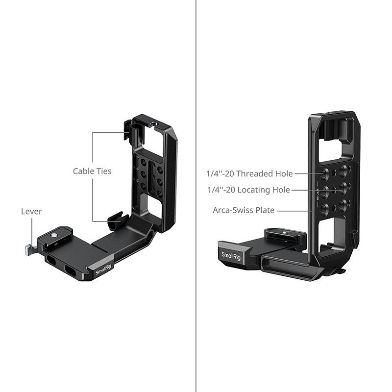 三重☆大人氣☆ SmallRig 5594 垂拍板 適用於帶 Arca規格之 提籠 底板 L型支架 穩定器-細節圖5