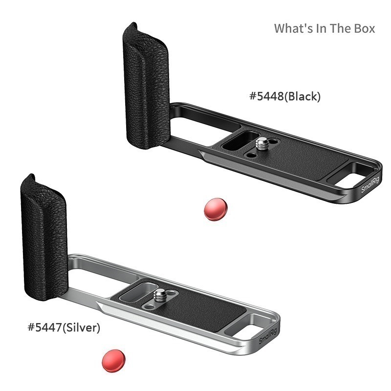 三重☆大人氣☆ SmallRig 5448 黑 / 5447 銀 L型 支架 for 富士 X-E5-細節圖2