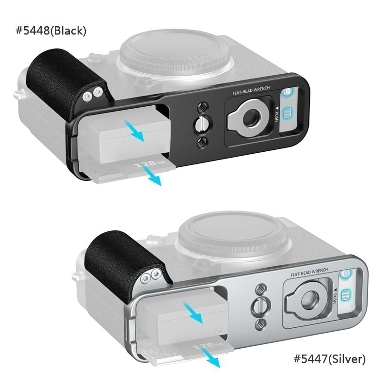 三重☆大人氣☆ SmallRig 5448 黑 / 5447 銀 L型 支架 for 富士 X-E5-細節圖4