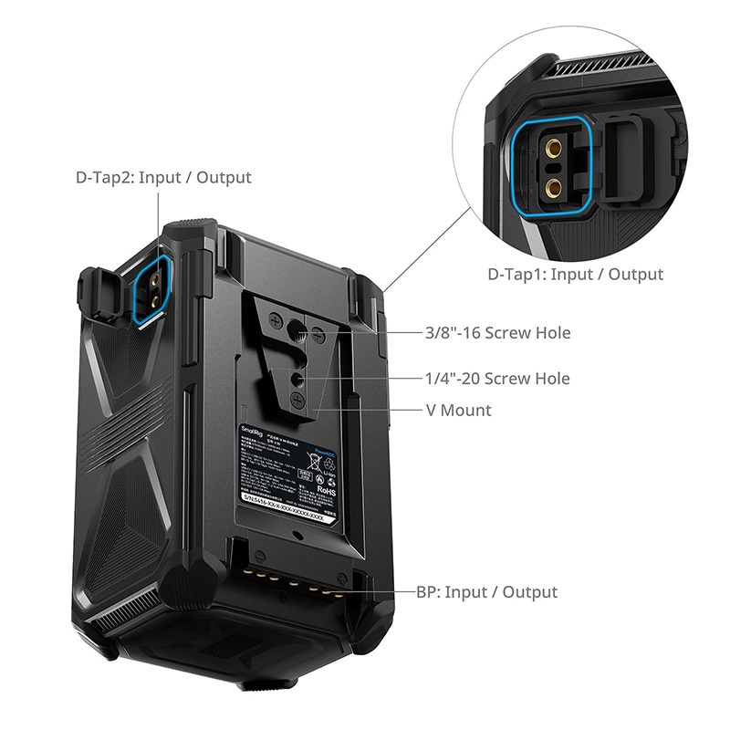 三重☆大人氣☆ SmallRig 4984 X-Touch 智慧型三防 VLOCK電池 X99-細節圖3