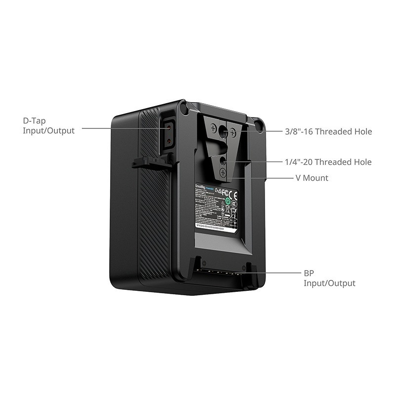 三重☆大人氣☆ SmallRig 5245 VB99 Lite mini V-LOCK 電池-細節圖3