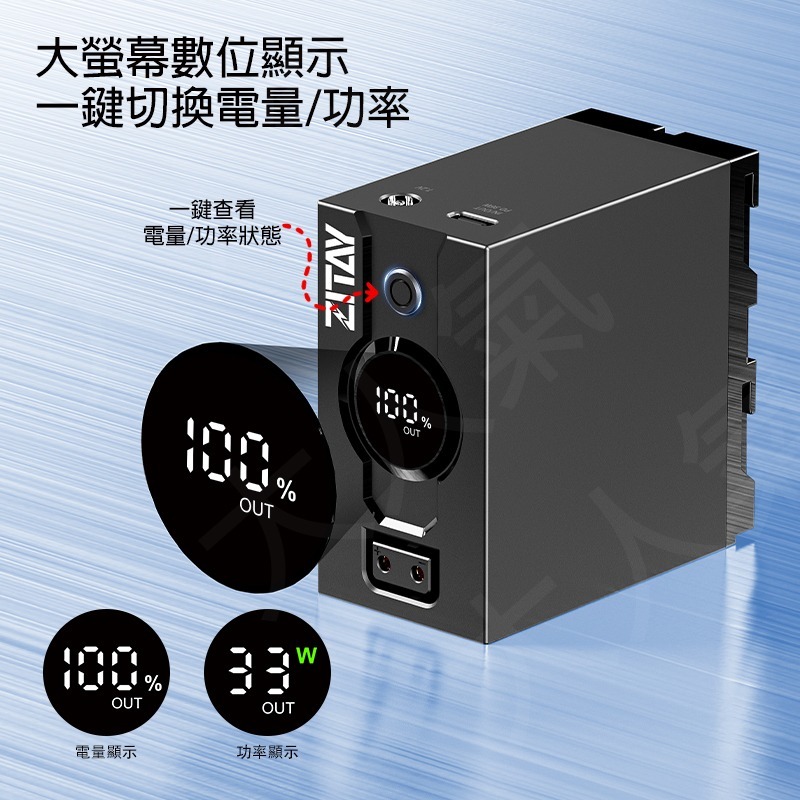 三重☆大人氣☆ Zitay 希鐵 F970CB F970 多接口 充電池-細節圖3