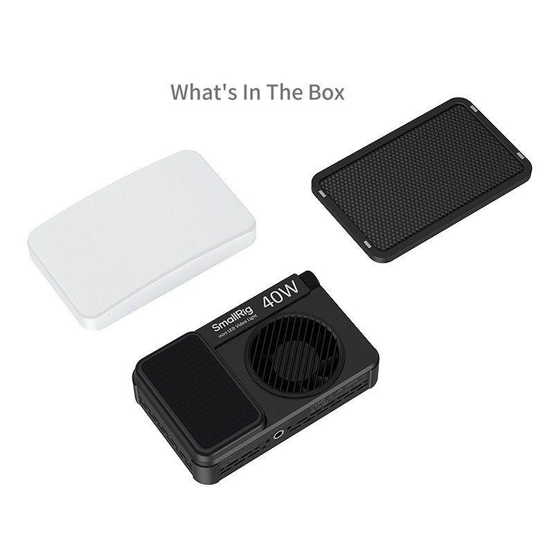 三重☆大人氣☆ SmallRig 5359 RM40C 40W 迷你 LED 補光燈-細節圖4