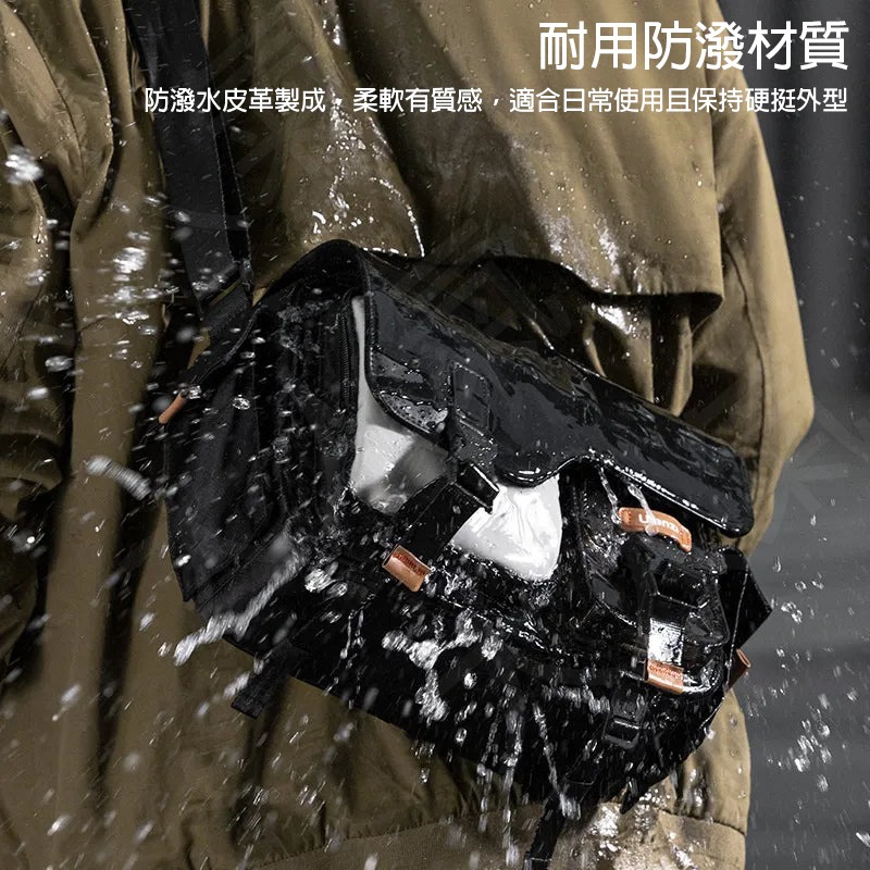三重☆大人氣☆ Ulanzi MS12 城市潮流系列 相機郵差包 黑 B118-細節圖3
