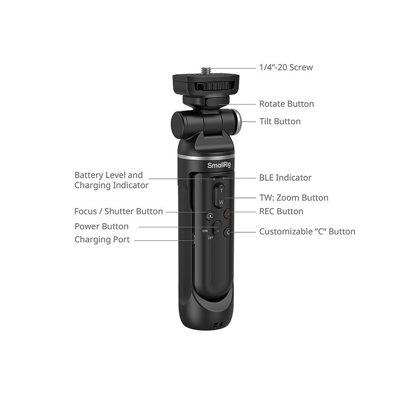 三重☆大人氣☆ SmallRig 4551 SR-RG2 多功能 控制 手把-細節圖5