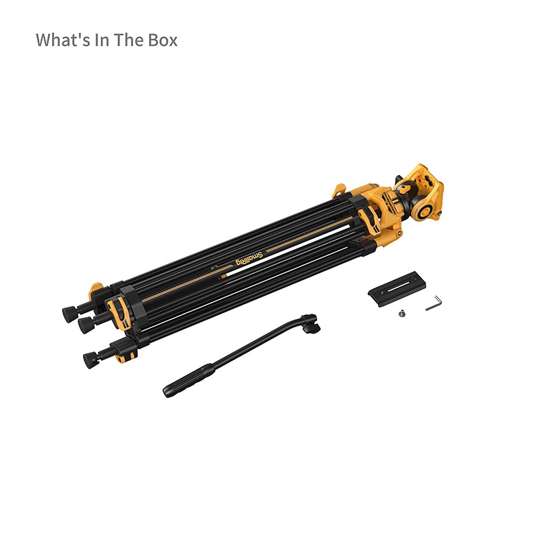 三重☆大人氣☆ 5523 SmallRig x 變形金剛 重型 液壓雲台 三腳架 AD-01 (3751 大黃蜂版)-細節圖3