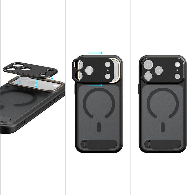 ☆大人氣☆ SmallRig 5549 FilMov 輕量 攝影 手機殼 for iPhone 17 Pro (黑)-細節圖3