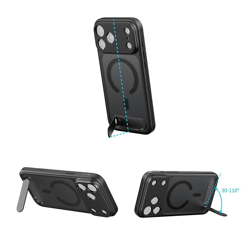 ☆大人氣☆ SmallRig 5549 FilMov 輕量 攝影 手機殼 for iPhone 17 Pro (黑)-細節圖4