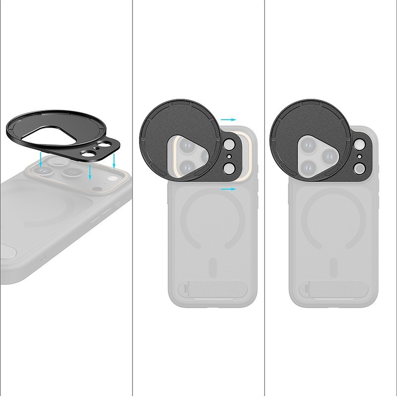 三重☆大人氣☆ SmallRig 5547 FilMov 67mm 磁吸濾鏡轉接器 for iPhone 17 Pro-細節圖3