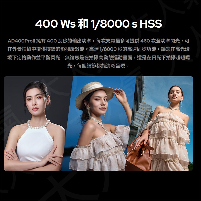 三重☆大人氣☆開年公司貨  Godox 神牛 AD400Pro II 外拍燈 AD400ProII 二代-細節圖2
