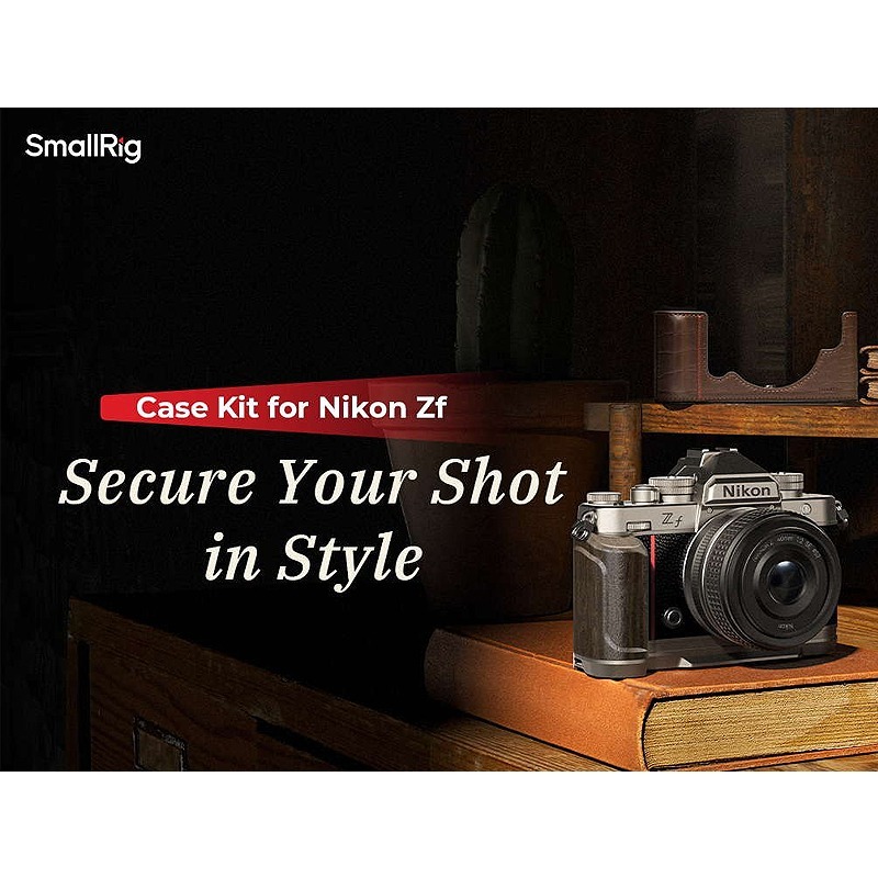 三重☆大人氣☆ SmallRig 5707 木製手把 L型支架 for Nikon Zf（銀色）-細節圖6
