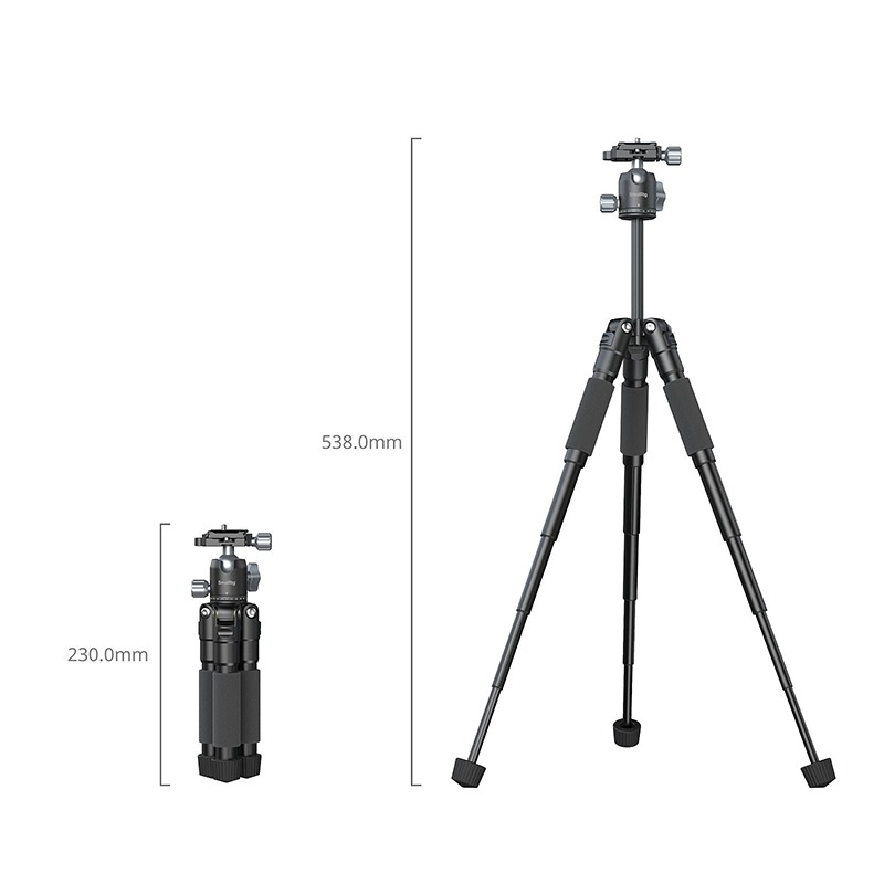 三重☆大人氣☆ SmallRig 5470 VT-20Pro 便攜式 桌面 三腳架-細節圖5