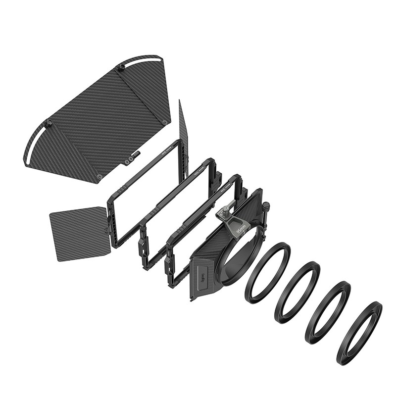 三重☆大人氣 SmallRig 3680 B Mini Matte Box Pro 迷你 輕量 碳纖維 遮光罩 遮光斗-細節圖8